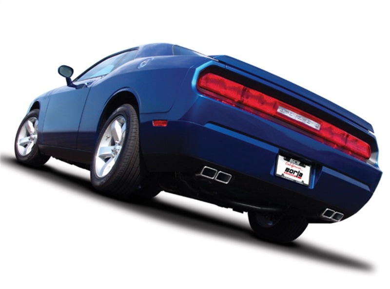 Borla 09-14 Dodge Challenger R/T 5.7L RWD 2Dr. Dual Rctgl. Angle S-Type CB Exhaust - Rear Split Exit