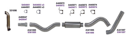 Diamond Eye KIT 5in Catback Single w/ TDP SS 06-07 Chevy/GMC 6.6L Duramax 2500/3500