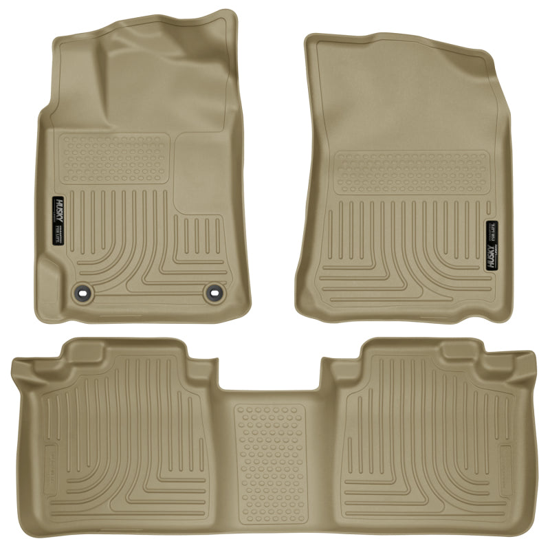 Husky Liners 2012 Toyota Camry WeatherBeater Combo Tan Floor Liners