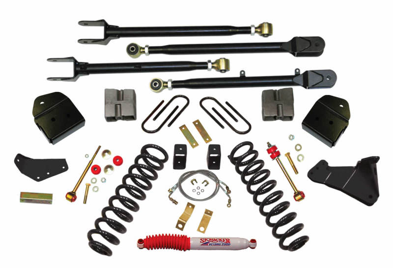 Skyjacker 4"KIT,05-07F250,GAS,4LK,HYD