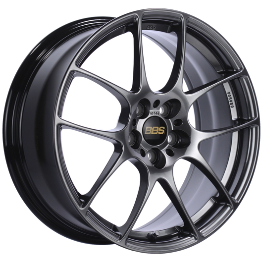 BBS RF 17x7.5 5x100 ET48 Diamond Black Wheel -70mm PFS/Clip Required