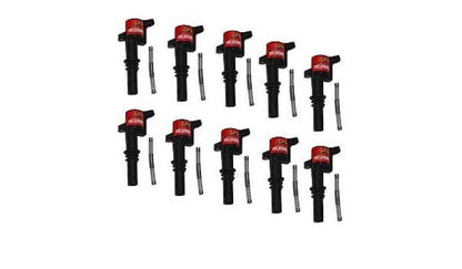 Granatelli 05-10 Ford 6.8L V10 3V Hot Street Coil On Plug Coil Packs - Black (Set of 10)