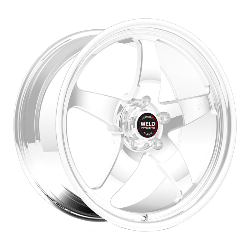 Weld S71 15x5 / 5x4.5 BP / 2.5in. BS Polished Wheel (Medium Pad) - Non-Beadlock