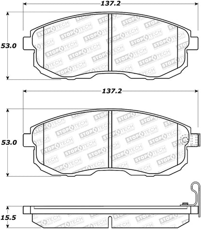 StopTech Street Brake Pads