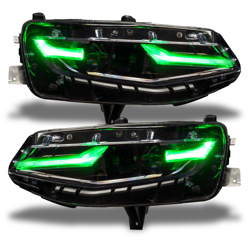 Oracle 19-21 Chevy Camaro LS/LT RGB+A Headlight DRL  Kit - ColorSHIFT w/o Controller SEE WARRANTY