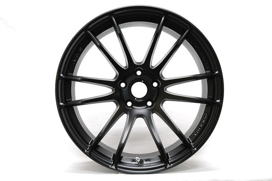 Gram Lights 57XTREME Spec-D 18x9.5 +38 5-114.3 Semi Gloss Black Wheel