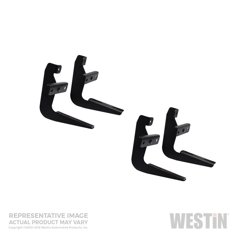 Westin 2009-2014 Ford F-150 SuperCrew Running Board Mount Kit - Black