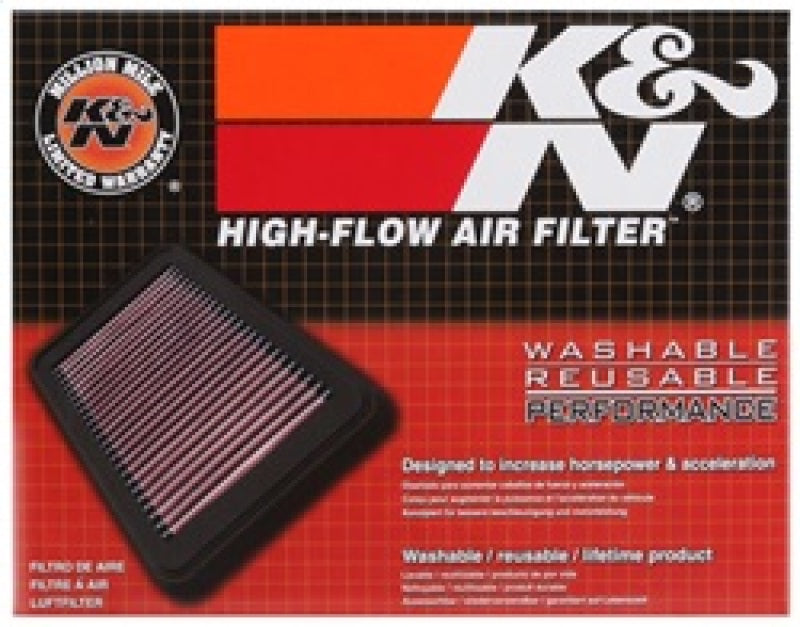 K&N 2014 Smart Fortwo L3-0.9L F/I Replacement Drop In Air Filter