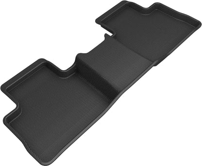 3D MAXpider 2019-2020 Toyota RAV4 Gasoline Kagu 2nd Row Floormats - Black