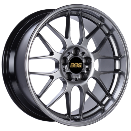 BBS RG-R 19x10 5x114.3 ET38 Diamond Black Wheel - 82mm PFS Required