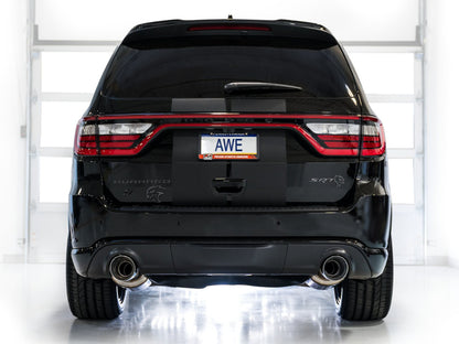 AWE Tuning 18-23 Dodge Durango SRT & Hellcat Track Edition Exhaust - Chrome Silver Tips