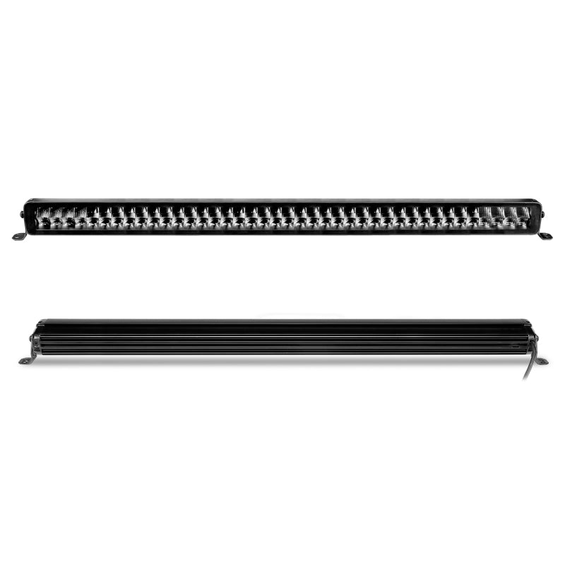 Go Rhino Xplor Blackout Series Dbl Row LED Light Bar (Side/Track Mount) 40in. - Blk