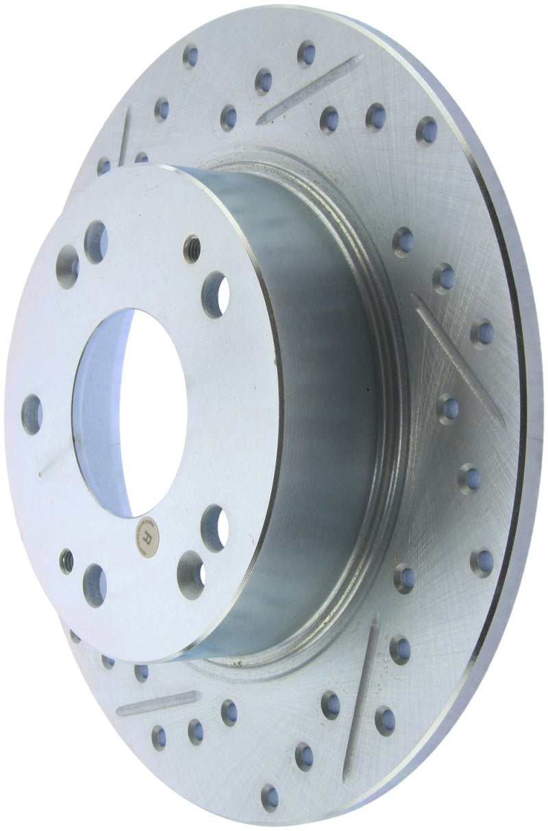 StopTech Select Sport Drilled & Slotted Rotor - Front Left