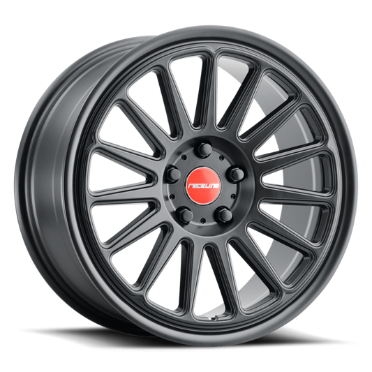 Raceline 315B Grip 17x8in / 5x100 BP / 30mm Offset / 72.6mm Bore - Satin Black Wheel