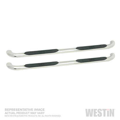 Westin 2019 Chevrolet Silverado/Sierra 1500 Crew Cab Platinum 4 Oval Nerf Step Bars - SS