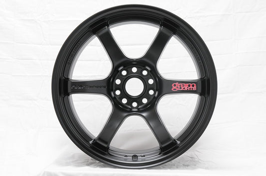 Gram Lights 57DR 19x9.5 +45 5x100 Semi Gloss Black Wheel