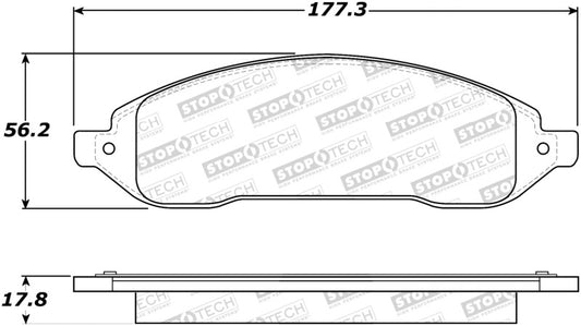 StopTech Street Brake Pads