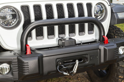 Rugged Ridge Spartacus Front Bumper Overrider 18-20 Jeep Wrangler JL/JT