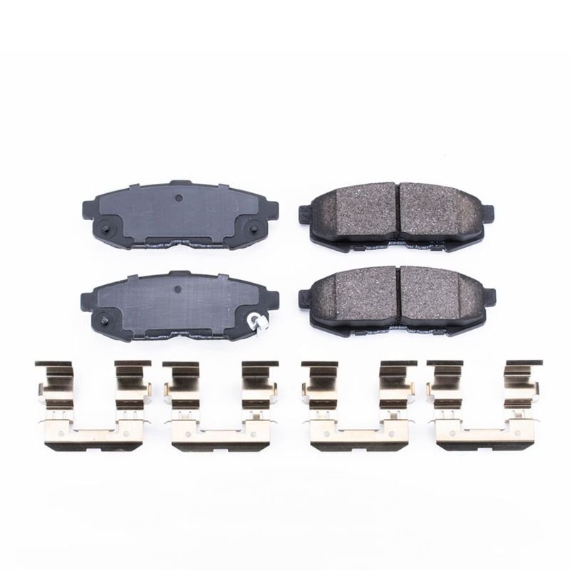 Power Stop 04-06 Mazda MPV Rear Z17 Evolution Ceramic Brake Pads w/Hardware