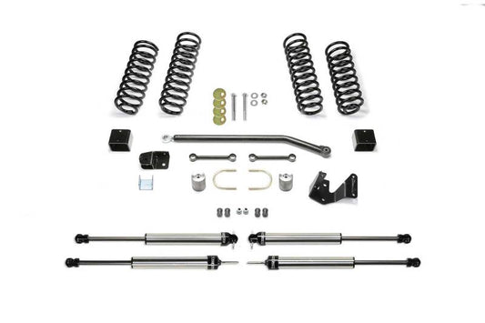 Fabtech 07-18 Jeep JK 2-Door 3in Sport Ii System w/Dlss Shks