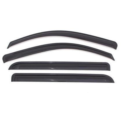 AVS 16-18 Honda Civic Coupe Ventvisor Outside Mount Window Deflectors 4pc - Smoke