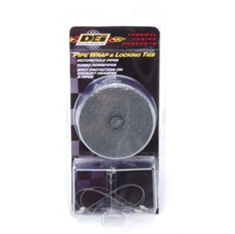 DEI - Exhaust Wrap Kit - Pipe Wrap and Locking Tie - Black