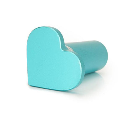 NRG Heart Shape Drift Button Toyota 86/Subaru WRX/STI/Mazda - Teal