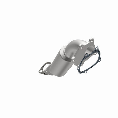 MagnaFlow Direct Fit Catalytic Converter 08-09 Subaru STi front OEM