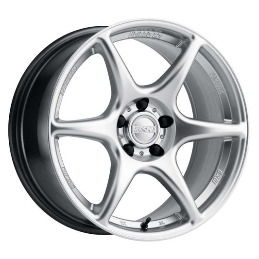 Kansei K11S Tandem 17x9.5in / 5x114.3 BP / 12mm Offset / 73.1mm Bore - Hyper Silver Wheel