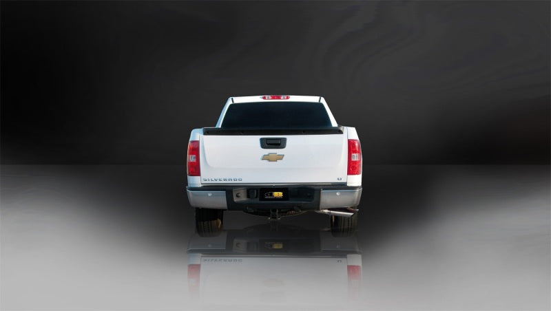 Corsa 2010-2013 Chevrolet Silverado Ext. Cab/Std. Bed 1500 4.8L V8 Polished Sport Cat-Back Exhaust