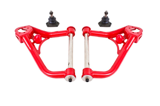 BMR 67-69 1st Gen F-Body Non-Adj. Upper A-Arms (Polyurethane) - Red