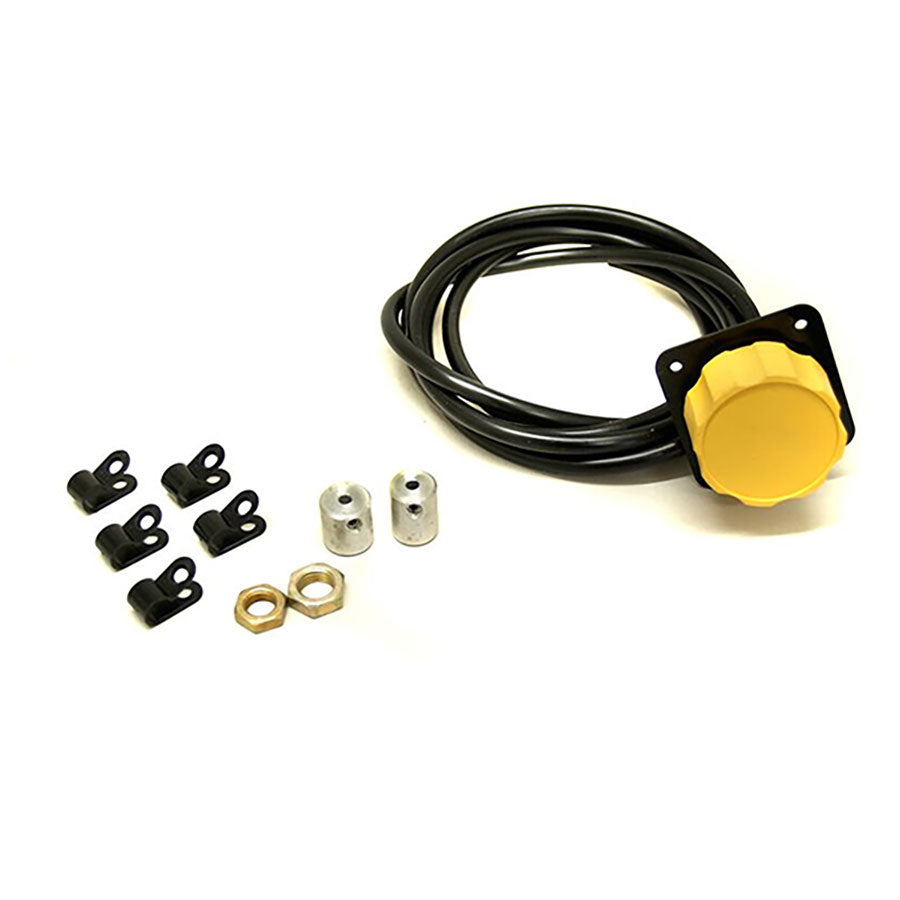 Tilton Racing - Standard Remote Brake Bias Adjuster Yellow Knob