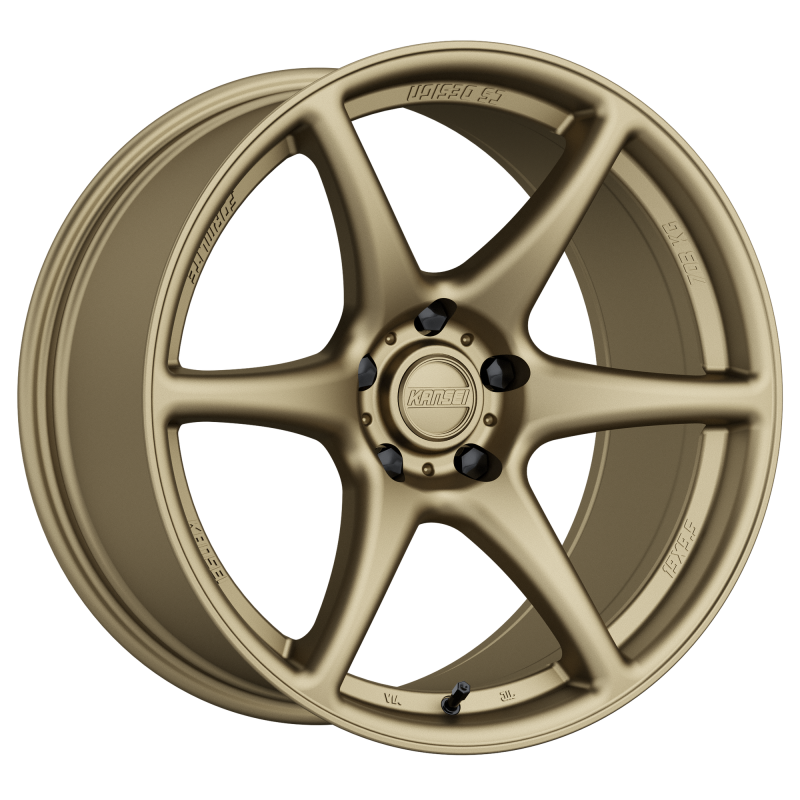 Kansei K11B Tandem 19x9.5in / 5x114.3 BP / 12mm Offset / 73.1mm Bore - Bronze Wheel