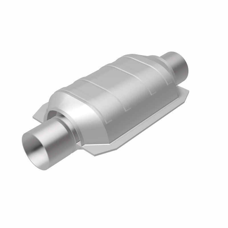 MagnaFlow Univ Cat Conv 2in Inlet/Outlet Center/Center Oval 9in Body L/6.5in Width/13in OA Length