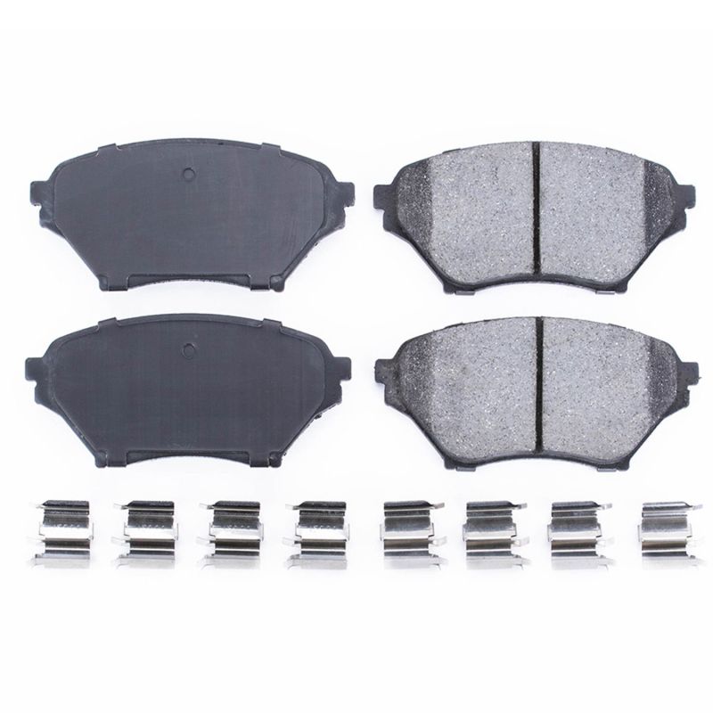 Power Stop 01-05 Mazda Miata Front Z17 Evolution Ceramic Brake Pads w/Hardware