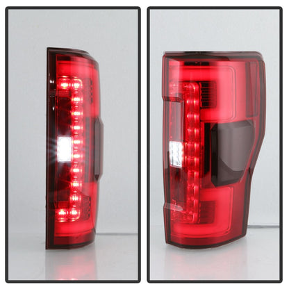 Spyder 17-18 Ford F-250 Super Duty (Excl LED Models) LED Tail Lights -Red Clr (ALT-YD-FS17-LED-RC)