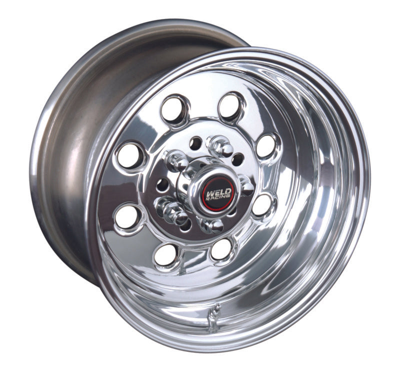 Weld Draglite 15x7 / 5x4.5 & 5x4.75 BP / 3.5in. BS Polished Wheel - Non-Beadlock