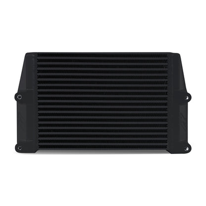 Mishimoto Heavy-Duty Oil Cooler - 10in. Same-Side Outlets - Black