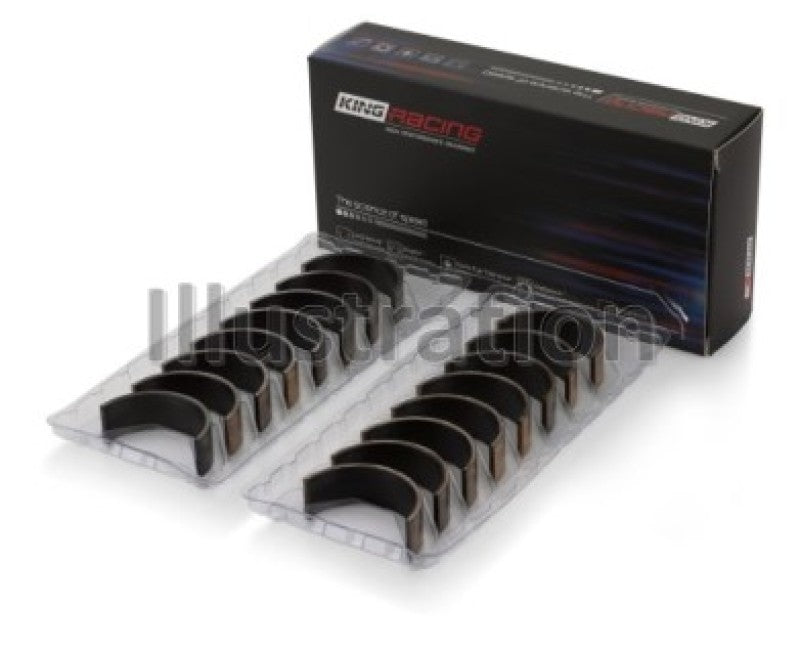 King GM 265CI 4.3L/283CI 4.7L/302CI 5.0L V8 (.001in) Tri-Metal Performance Rod Bearing Set