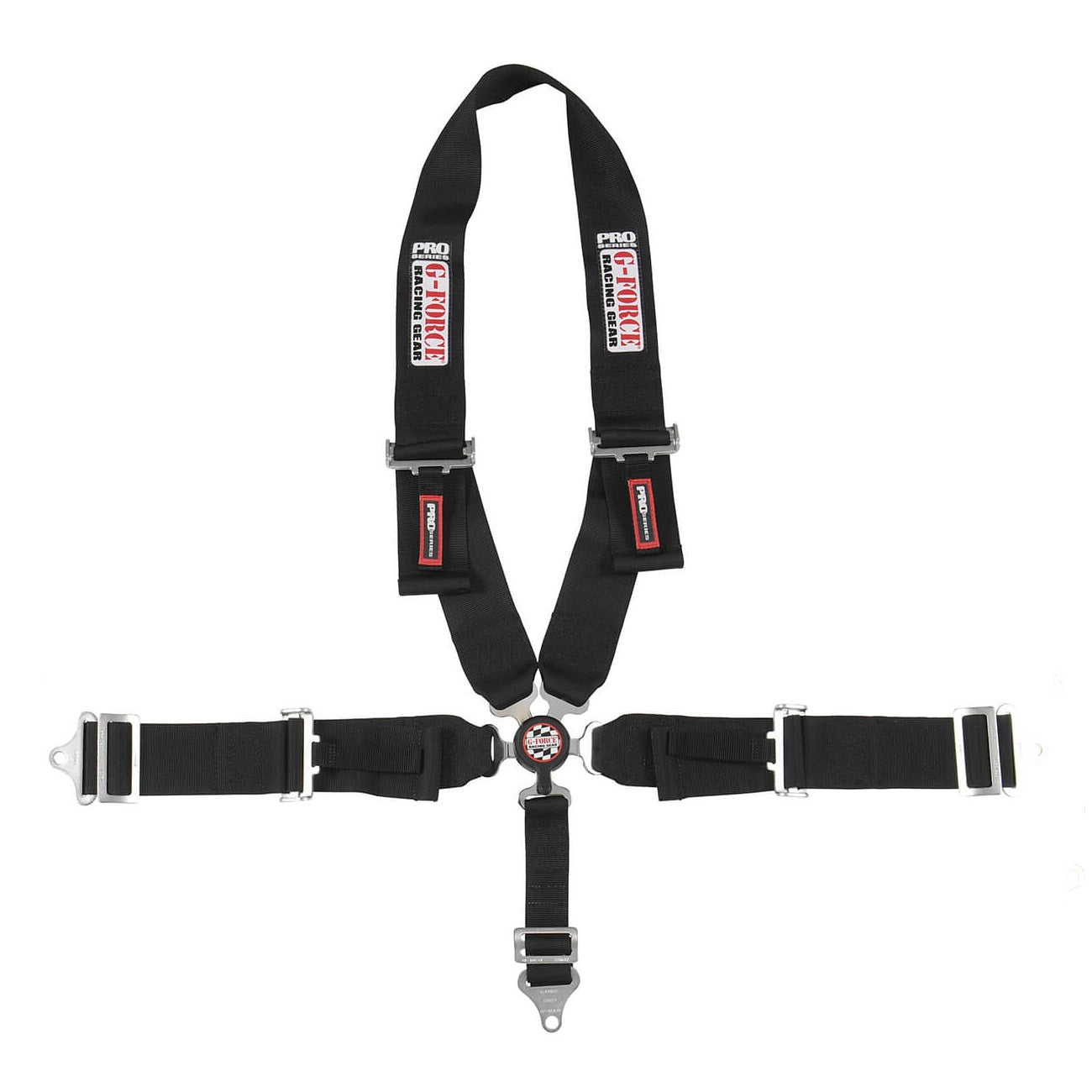 GForce - 7543 Cam-Lock 5-Point (V-Type Shoulder) Pull-Up Harness