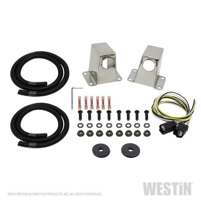 Westin 2014-2018 Ram Truck/SUV Sensor Relocator - Polished