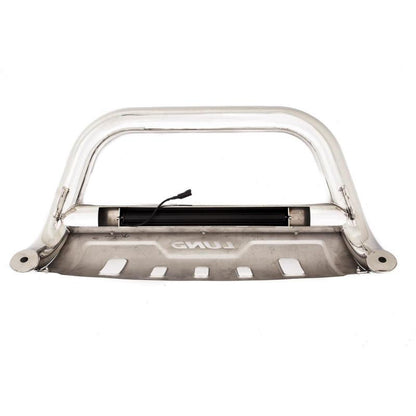 Lund 16-17 Toyota Tacoma Bull Bar w/Light & Wiring - Polished