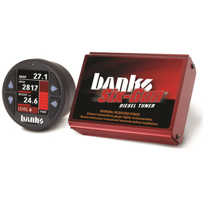 Banks 06-07 Chevy/GMC 2500/3500 6.6L LLY-LBZ Six-Gun Diesel Tuner w/ iDash-1.8