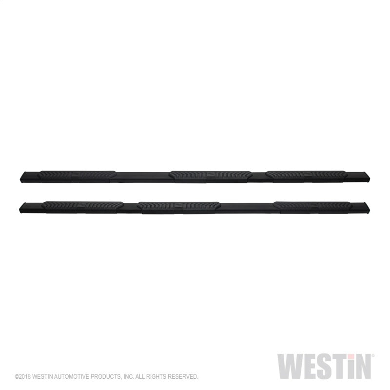 Westin 07-18 Chevrolet Silverado 1500 Ext Cab & DC 6.5ft Bed R5 M-Series W2W Nerf Step Bars - Blk