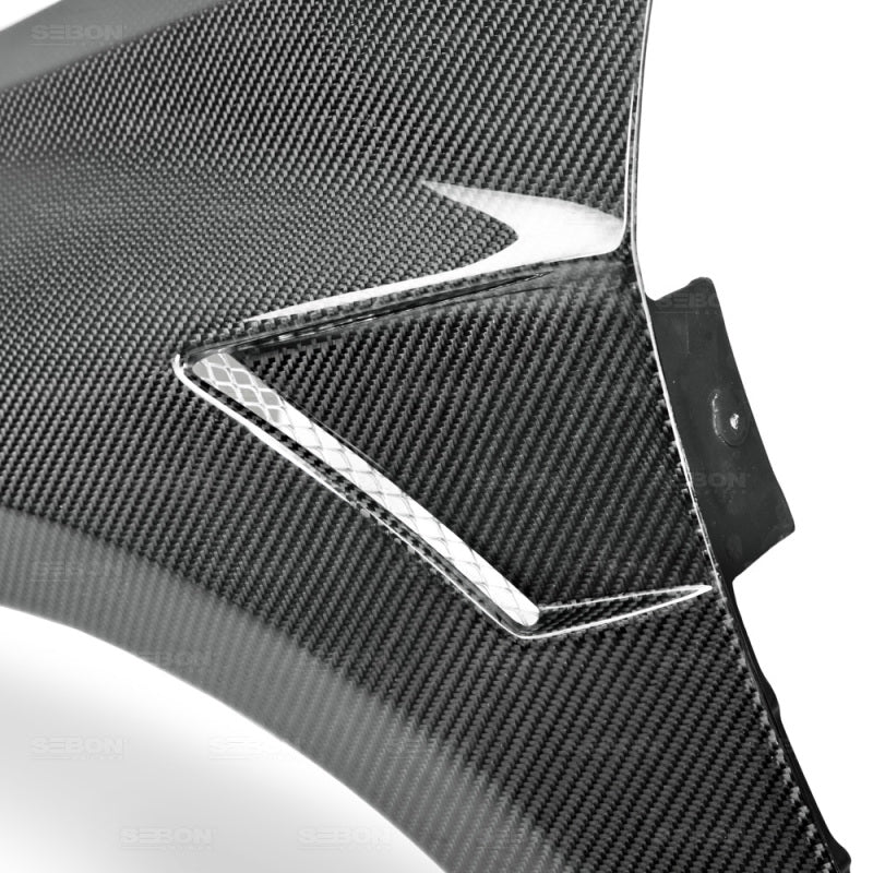 Seibon 2015+ Volkswagen Golf MK7 Wide Carbon Fiber Fenders (pair)