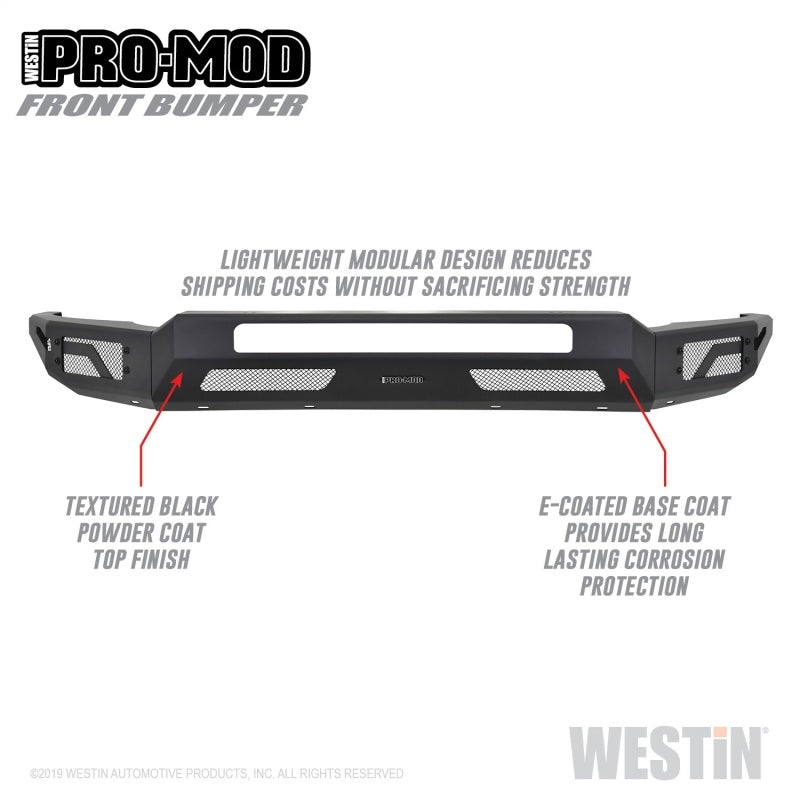 Westin 2011-2016 Ford F-250/350/450/550 Super Duty Pro-Mod Front Bumper