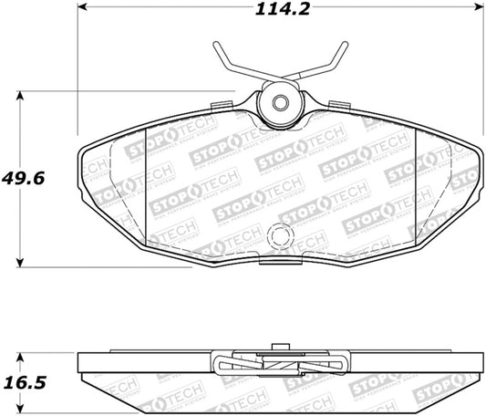 StopTech Street Brake Pads