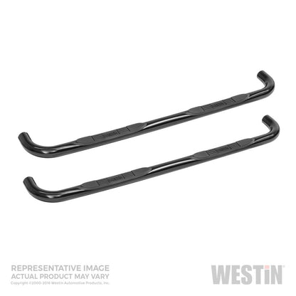 Westin 1999-2004 Ford F-150/250LD SuperCab (Incl 4 Heritage) E-Series 3 Nerf Step Bars - Black