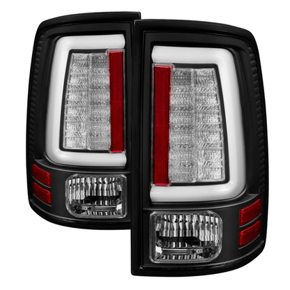 Spyder Dodge Ram 2013-2014 Light Bar LED Tail Lights - Black ALT-YD-DRAM13V2-LED-BK