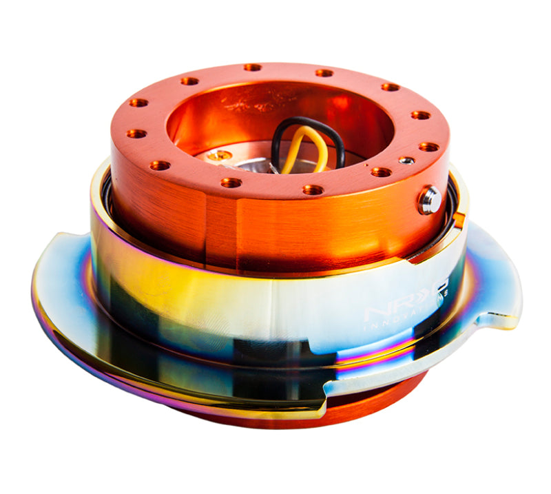 NRG Quick Release Gen 2.5 - Orange Body / Neochrome Ring